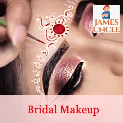 Bridal Makeup Miss. Neha Prasad in Kampa